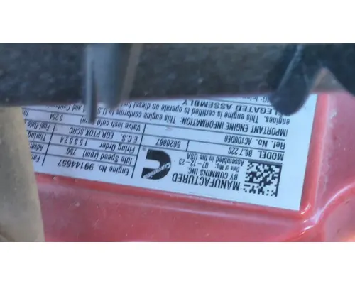 CUMMINS ISB 5466 ENGINE ASSEMBLY