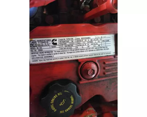 CUMMINS ISB 5470 ENGINE ASSEMBLY