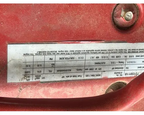 CUMMINS ISB 6.7 325 Engine Assembly