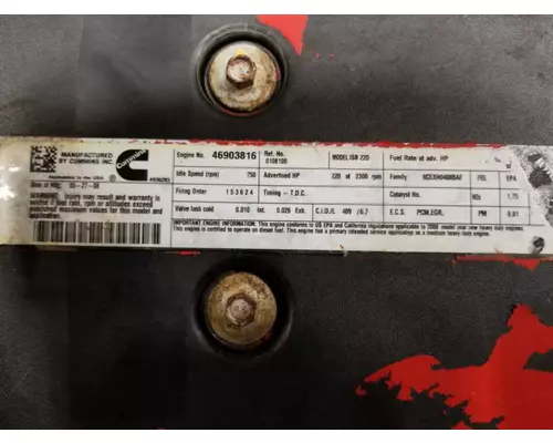 CUMMINS ISB 6.7L Engine Assembly