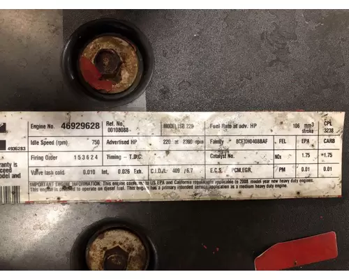 CUMMINS ISB 6.7L Engine Assembly