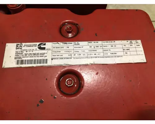 CUMMINS ISB 6.7L Engine Assembly