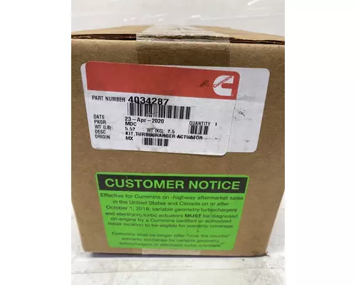 CUMMINS ISB 6.7L Engine Parts, Misc.