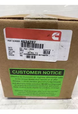 CUMMINS ISB 6.7L Engine Parts, Misc.