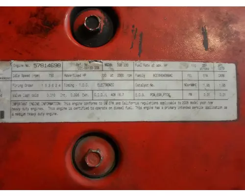 CUMMINS ISB 6.7 Engine Assembly