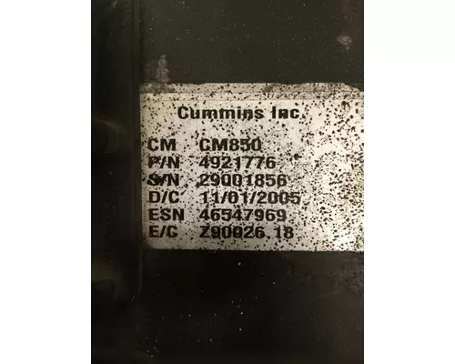 CUMMINS ISB-CR-5.9 ECM (ENGINE)