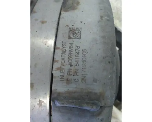 CUMMINS ISB-CR-6.7 (REAR GEAR) DPF ASSEMBLY (DIESEL PARTICULATE FILTER)