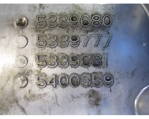 CUMMINS ISB-CR-6.7 (REAR GEAR) FRONTTIMING COVER