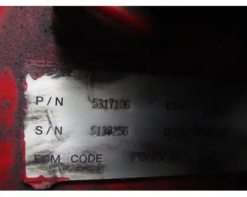 CUMMINS ISB-CR-6.7 ENGINE CONTROL MODULE (ECM)