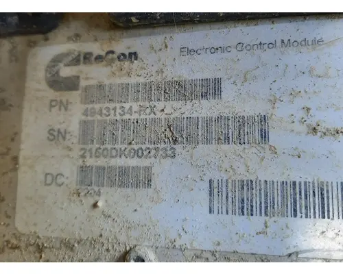 CUMMINS ISB-CR-6.7 ENGINE CONTROL MODULE (ECM)
