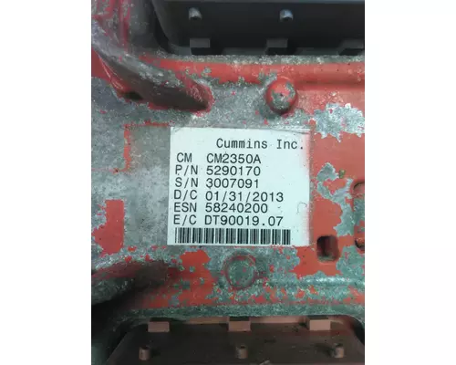 CUMMINS ISB-CR-6.7 ENGINE CONTROL MODULE (ECM)