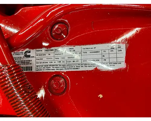 CUMMINS ISB6.7 Engine Assembly