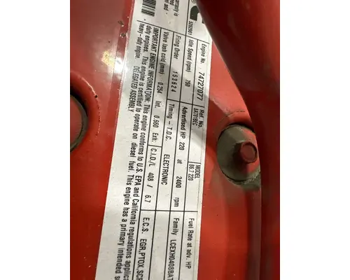 CUMMINS ISB6.7 Engine Assembly