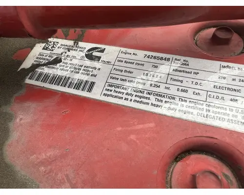 CUMMINS ISB6.7 Engine Assembly