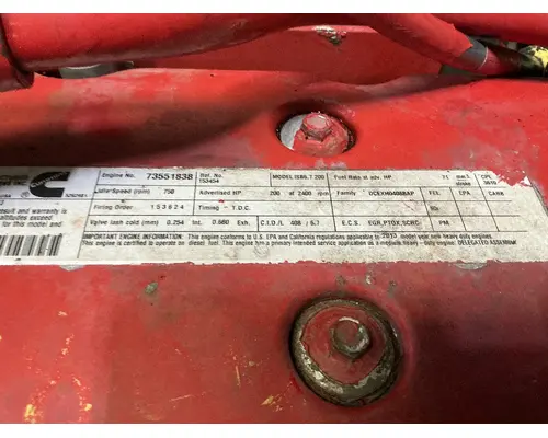 CUMMINS ISB6.7 Engine Assembly