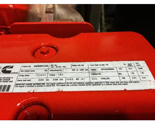 CUMMINS ISB6.7 Engine Assembly