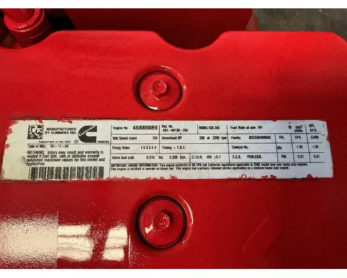 CUMMINS ISB6.7 Engine Assembly