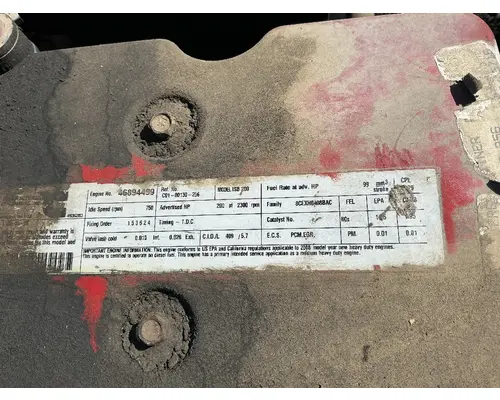 CUMMINS ISB6.7 Engine Assembly