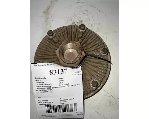 CUMMINS ISB6.7 Fan Clutch