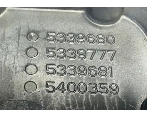 CUMMINS ISB6.7 Timing Cover