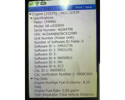 CUMMINS ISBCR5.9 Engine Assembly