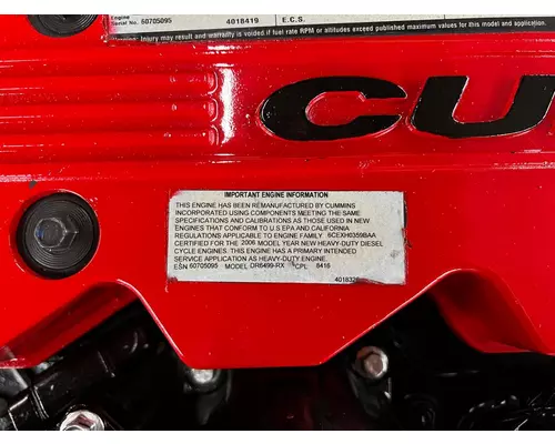 CUMMINS ISBCR Engine Assembly