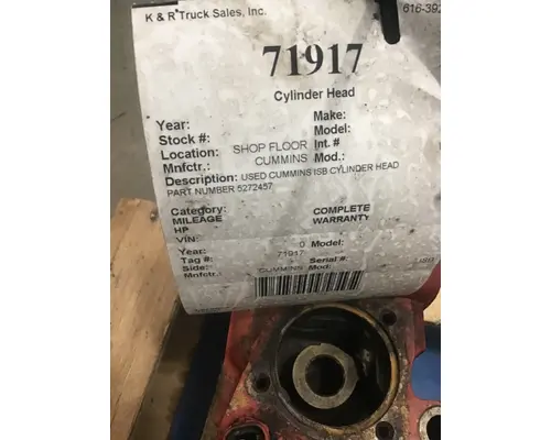 CUMMINS ISB 313 Cylinder Heads