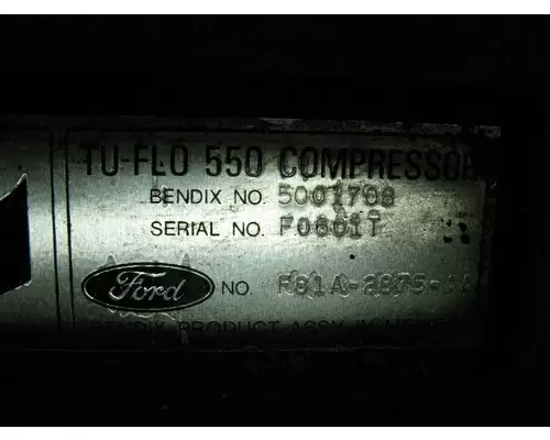 CUMMINS ISB Compressor (BrakesSuspension)