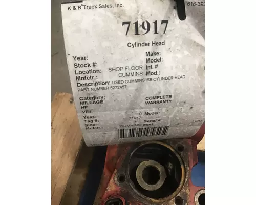 CUMMINS ISB Cylinder Head