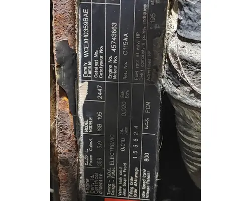 CUMMINS ISB Engine Assembly