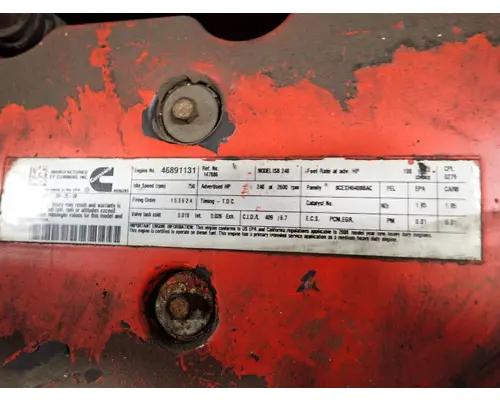 CUMMINS ISB Engine Assembly