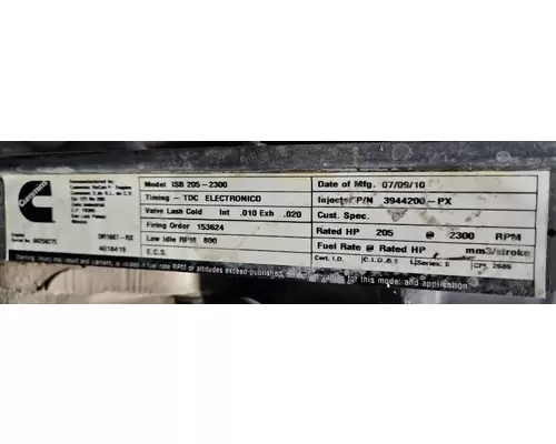 CUMMINS ISB Engine Assembly