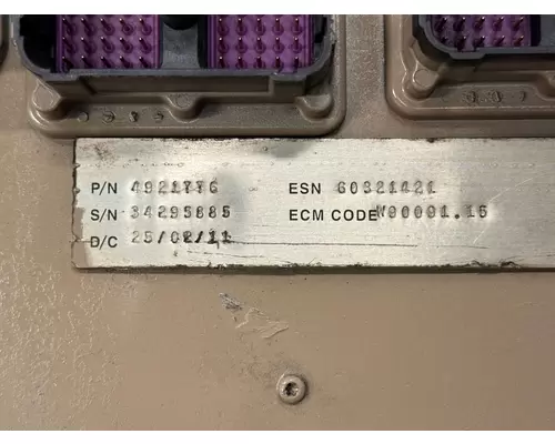 CUMMINS ISC8.3 ECM