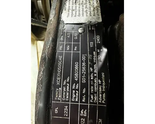 CUMMINS ISC8.3 Engine Assembly