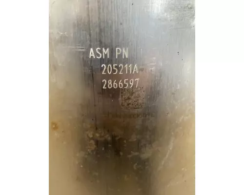 CUMMINS ISC DPF (Diesel Particulate Filter)