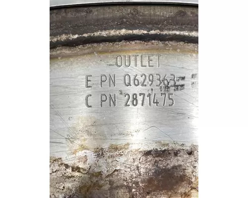 CUMMINS ISC DPF (Diesel Particulate Filter)