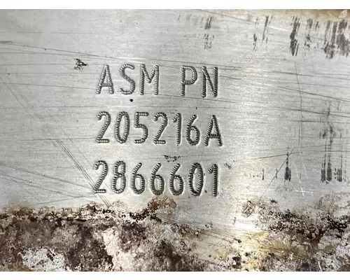 CUMMINS ISC DPF (Diesel Particulate Filter)