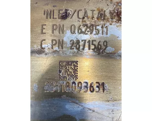 CUMMINS ISC DPF (Diesel Particulate Filter)