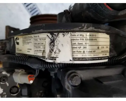 CUMMINS ISC Engine Assembly