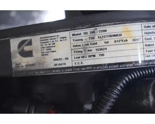 CUMMINS ISC Engine Assembly