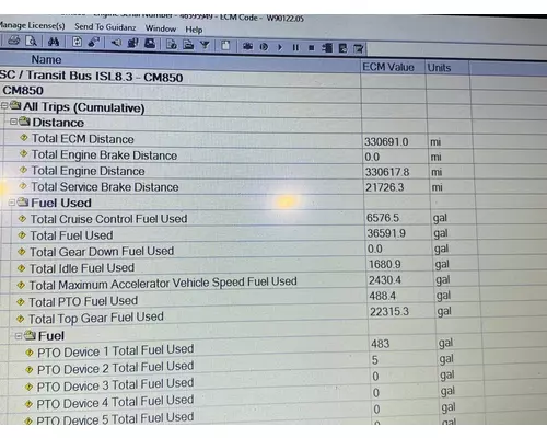 CUMMINS ISC Engine Assembly