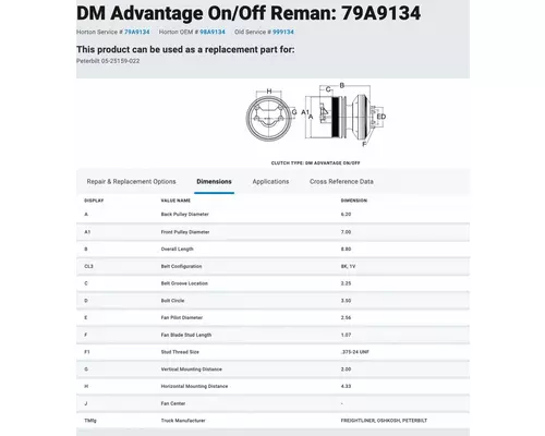 CUMMINS ISC Fan Clutch