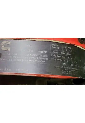 CUMMINS ISL G Engine Assembly