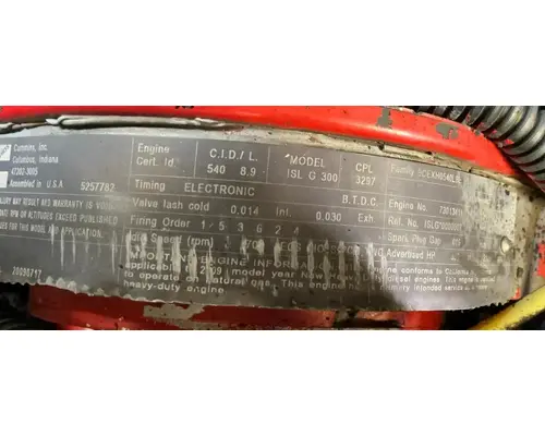 CUMMINS ISL G Engine Assembly