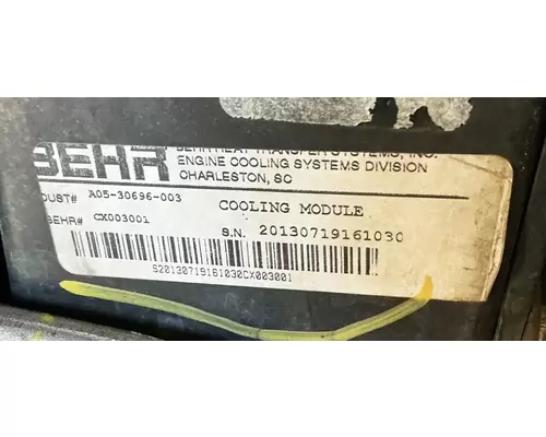 CUMMINS ISL9 Cooling Assy. (Rad., Cond., ATAAC)