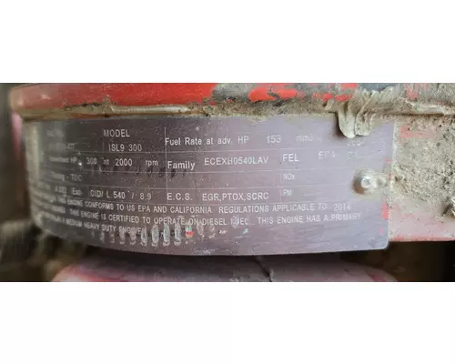 CUMMINS ISL9 Engine Assembly