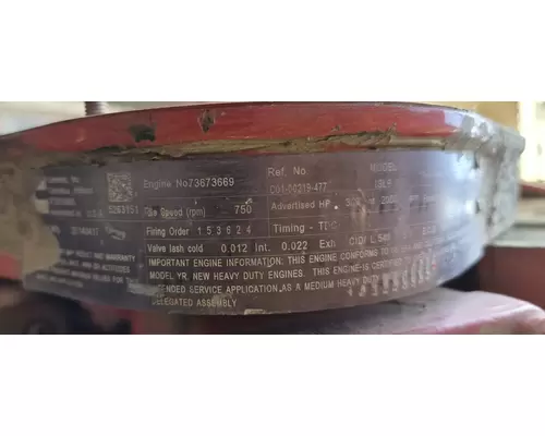 CUMMINS ISL9 Engine Assembly
