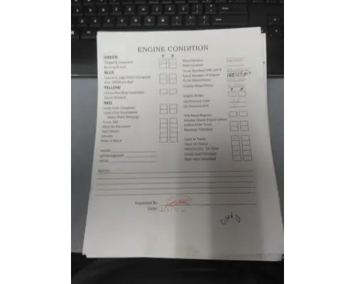 CUMMINS ISLG 3517 ENGINE ASSEMBLY