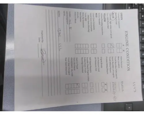 CUMMINS ISLG 3517 ENGINE ASSEMBLY