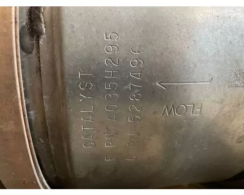CUMMINS ISL DPF (Diesel Particulate Filter)